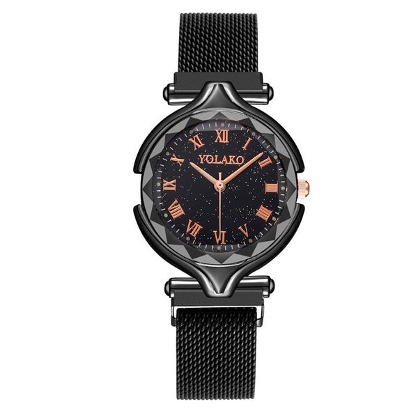wristwatches yolako quartz stainless steel band women magnet buckle irregular mirror watch wrist clock women's, Slivery;brown
wristwatches yolako quartz stainless steel band women magnet buckle irregular mirror watch wrist clock women's, Slivery;brown