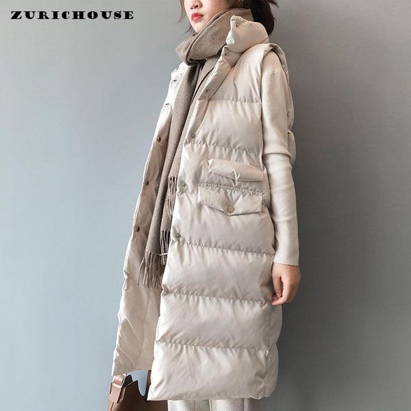 women's vests zurichouse winter women long sleeveless vest thick cotton padded warm waistcoat female casual stand collar loose puffer j, Black;white
women's vests zurichouse winter women long sleeveless vest thick cotton padded warm waistcoat female casual stand collar loose puffer j, Black;white