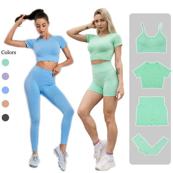 yoga outfit 2/3/4 pcs sport set women sportswear gym clothes seamless fitness tracksuit female workout training suit with shorts
yoga outfit 2/3/4 pcs sport set women sportswear gym clothes seamless fitness tracksuit female workout training suit with shorts