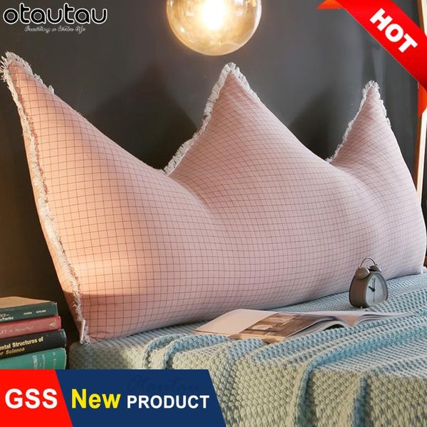 cushion/decorative pillow pure cotton linen cushion cover queen king size crown bed backrest headboard no filling back pillowcase bedding de
cushion/decorative pillow pure cotton linen cushion cover queen king size crown bed backrest headboard no filling back pillowcase bedding de