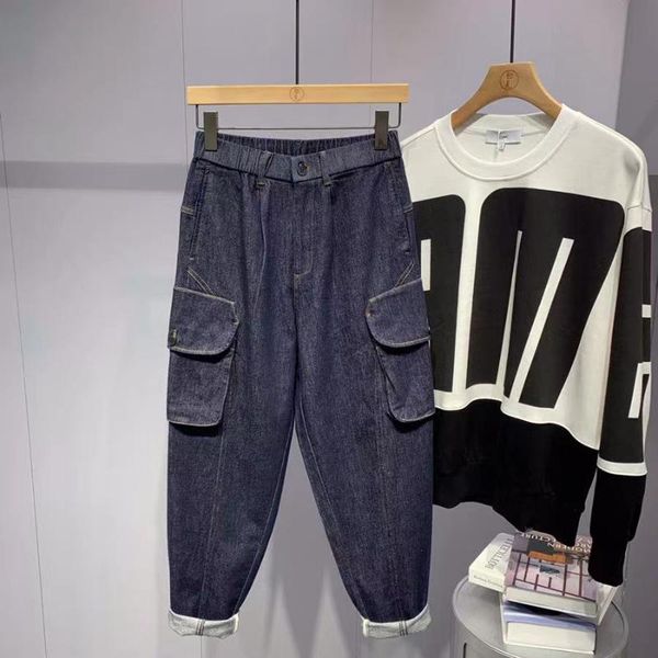 men's jeans zk1982 fashion 2021 runway luxury european design party style clothing, Blue
men's jeans zk1982 fashion 2021 runway luxury european design party style clothing, Blue