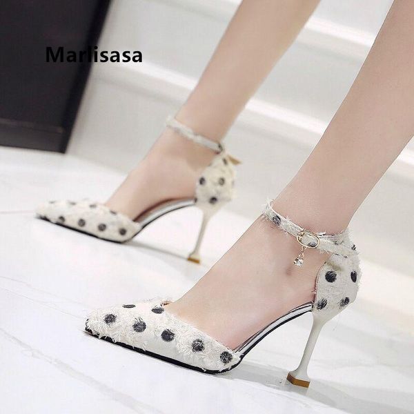 dress shoes marlisasa mujer tacones altos women fashion sweet black dot high heels for office ladies pink stiletto casual summer h3411
dress shoes marlisasa mujer tacones altos women fashion sweet black dot high heels for office ladies pink stiletto casual summer h3411