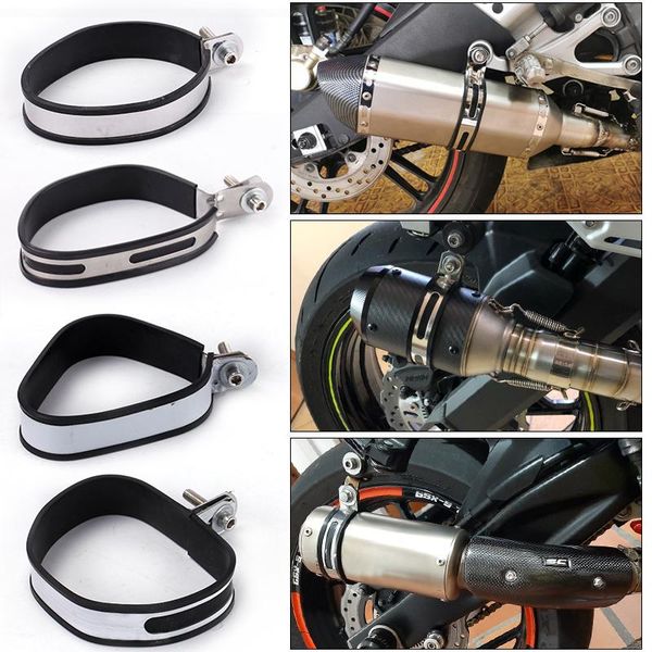 90mm 100mm 110mm 135 mm universal fixing bracket motorcycle exhaust pipe stainless steel carbon fiber holder muffler clamp ring system
90mm 100mm 110mm 135 mm universal fixing bracket motorcycle exhaust pipe stainless steel carbon fiber holder muffler clamp ring system