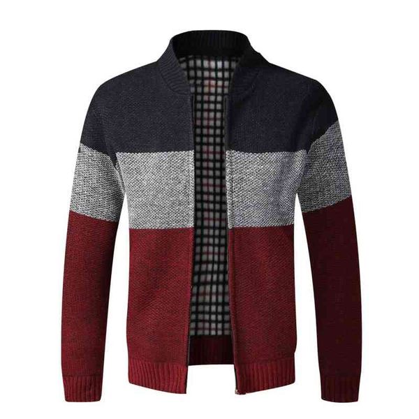 winter fashion patchwork men's knitted ets thick comfy long sve sweater coat warm stand collar fall casual cardigan, Black;white
winter fashion patchwork men's knitted ets thick comfy long sve sweater coat warm stand collar fall casual cardigan, Black;white