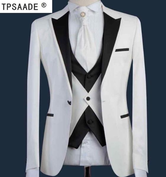 men's suits & blazers white black fashion terno masculino tailor-made wedding prom party formal slim fit men (coat pants vest )
men's suits & blazers white black fashion terno masculino tailor-made wedding prom party formal slim fit men (coat pants vest )