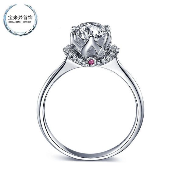 ring 925 mosang diamond sterlg silver, women's with six claws set , one d color
ring 925 mosang diamond sterlg silver, women's with six claws set , one d color