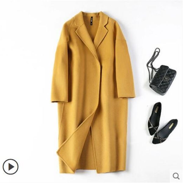 women's trench coats fdfklak abrigos mujer invierno 2019 brand wool winter coat women loose long woolen jacket cashmere coats casaco fe, Tan;black
women's trench coats fdfklak abrigos mujer invierno 2019 brand wool winter coat women loose long woolen jacket cashmere coats casaco fe, Tan;black