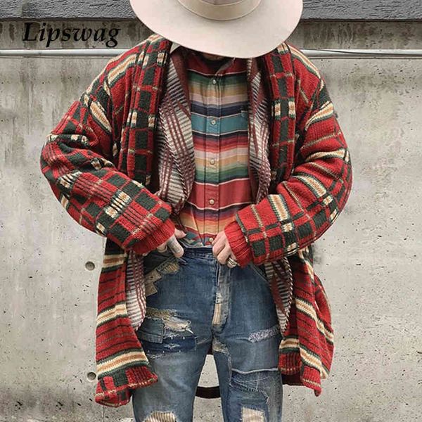 men's sweaters cool cowboy autumn winter warm knitted outerwear vintage plaid printed long sleeve sweater jackets causal loose xlx8, White;black
men's sweaters cool cowboy autumn winter warm knitted outerwear vintage plaid printed long sleeve sweater jackets causal loose xlx8, White;black
