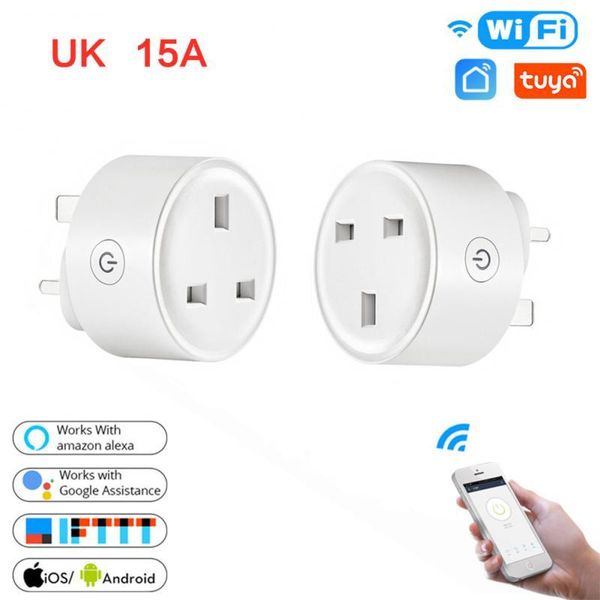 smart power plugs tuya wifi plug 15a uk socket wireless remote voice control energy monitor outlet timer works for alexa google home
smart power plugs tuya wifi plug 15a uk socket wireless remote voice control energy monitor outlet timer works for alexa google home