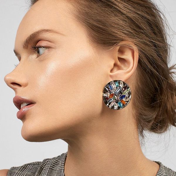 dangle & chandelier fashionsnoops fashion multicolored drop earrings for women ethnic handmade crystal metal pendant bohemian wedding bijoux, Silver 
dangle & chandelier fashionsnoops fashion multicolored drop earrings for women ethnic handmade crystal metal pendant bohemian wedding bijoux, Silver