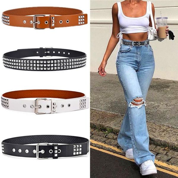belts pyramid rivet belt punk hardware jeans luxury designer women chain, Black;brown
belts pyramid rivet belt punk hardware jeans luxury designer women chain, Black;brown