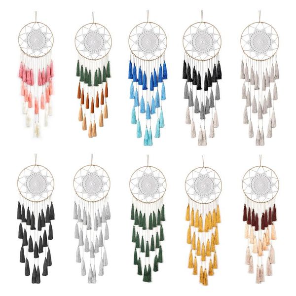 decorative objects & figurines handmade dream catcher wind chimes home hanging craft gift dreamcatcher ornament car bedroom decoration
decorative objects & figurines handmade dream catcher wind chimes home hanging craft gift dreamcatcher ornament car bedroom decoration