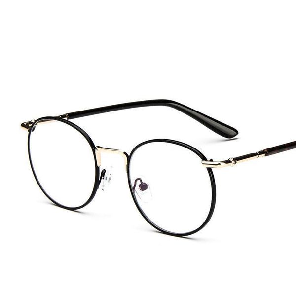eye glass frames for women man 2021 korean big round metal frame glasses with spring temple anti-tired eyeglass fashion sunglasses, Black
eye glass frames for women man 2021 korean big round metal frame glasses with spring temple anti-tired eyeglass fashion sunglasses, Black