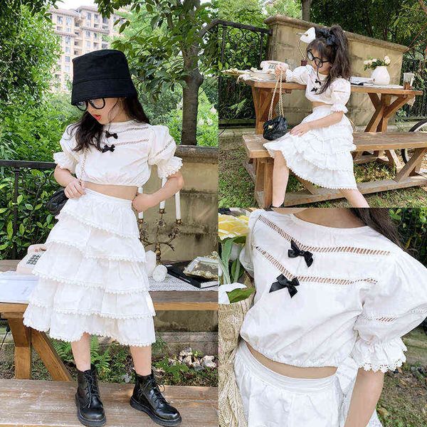gooporson summer fashion kids clothes bow tie backless shirt&lace cake skirt little girls party clothing set children outfits g220310, White
gooporson summer fashion kids clothes bow tie backless shirt&lace cake skirt little girls party clothing set children outfits g220310, White