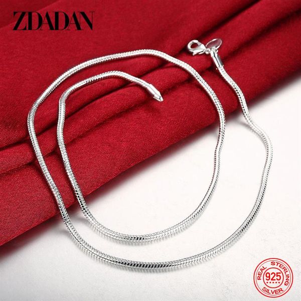 chains zdadan 925 sterling silver 2mm snake chain necklace for men women fashion jewelry party gift
chains zdadan 925 sterling silver 2mm snake chain necklace for men women fashion jewelry party gift