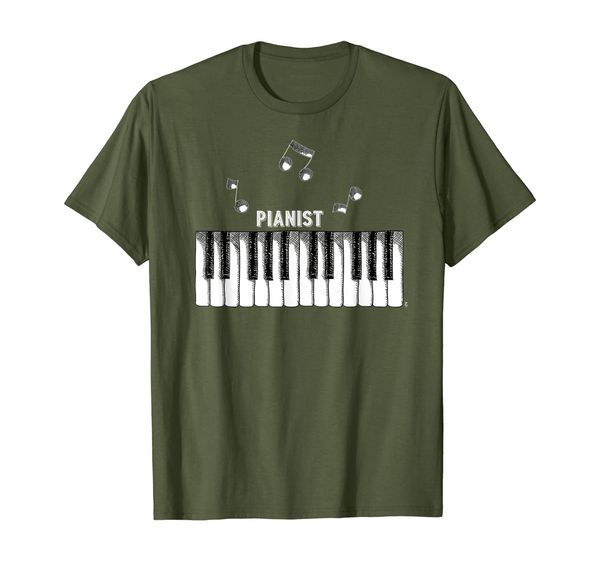 Distressed Vintage Piano Keys Pianist Keyboardist T-Shirt, Mainly pictures 
Distressed Vintage Piano Keys Pianist Keyboardist T-Shirt, Mainly pictures