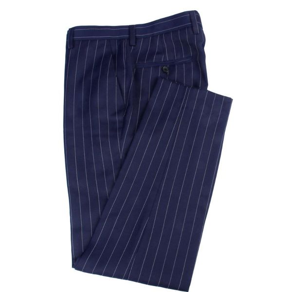 navy chalk striped trousers for men custom made men's dress pants summer slim fit elegant fashion man pantalon suits & blazers, White;black
navy chalk striped trousers for men custom made men's dress pants summer slim fit elegant fashion man pantalon suits & blazers, White;black