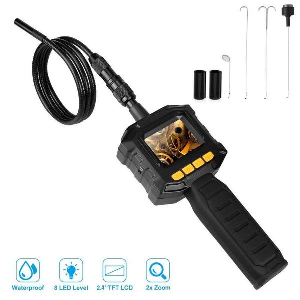 cameras industrial endoscope 8mm ip67 waterproof snake inspect scope camera borescope with 2.4 inch lcd monitor screen
cameras industrial endoscope 8mm ip67 waterproof snake inspect scope camera borescope with 2.4 inch lcd monitor screen