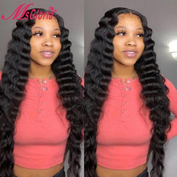 4x4 13x4 lace closure deep wave wig 180% brazilian natural human hair wigs for women hidden knots pre plucked silk top, Black;brown
4x4 13x4 lace closure deep wave wig 180% brazilian natural human hair wigs for women hidden knots pre plucked silk top, Black;brown