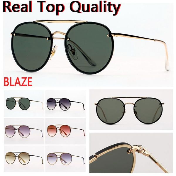 designer sunglasses blaze double bridge round for mens sunglasses women sun glasses shades with leather case, cloth, retailing accessories, White;black
designer sunglasses blaze double bridge round for mens sunglasses women sun glasses shades with leather case, cloth, retailing accessories, White;black