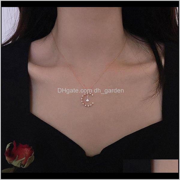 & pendants drop delivery 2021 trend moon womens necklace simple temperament water drops small fresh clavicle chain all-match fashion jewelry, Silver
& pendants drop delivery 2021 trend moon womens necklace simple temperament water drops small fresh clavicle chain all-match fashion jewelry, Silver