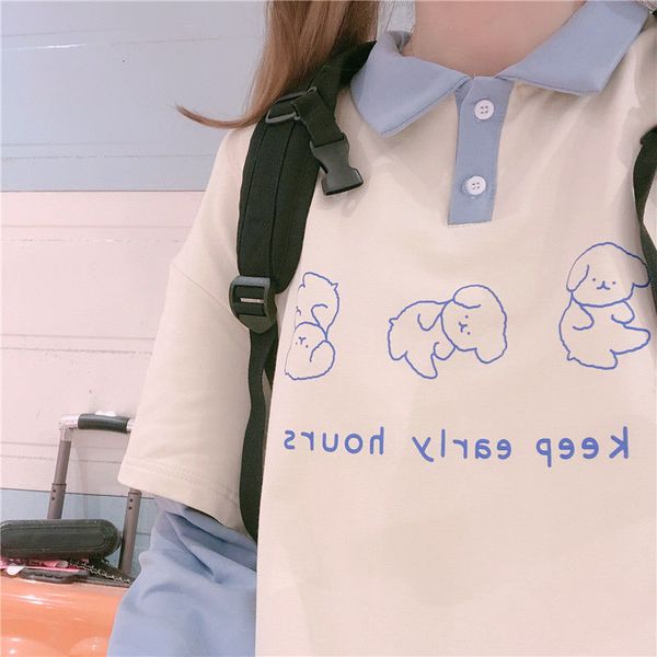women hoodie qweek japanese kawaii cute print polo sweatshirt soft girl sweet harajuku long sleeve school clothes autumn 2021, Black
women hoodie qweek japanese kawaii cute print polo sweatshirt soft girl sweet harajuku long sleeve school clothes autumn 2021, Black