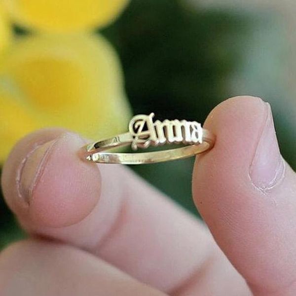 cluster rings custom ring old english font name for women men adjustable gold anillos mujer personalized anel jewelry accessories, Golden;silver
cluster rings custom ring old english font name for women men adjustable gold anillos mujer personalized anel jewelry accessories, Golden;silver