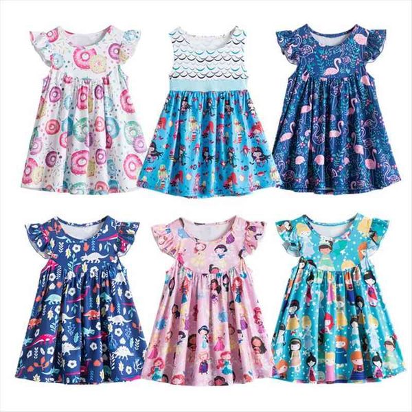 brand girls summer girl dresses flare sleeve sundress for princess casual wear unicorn printing hawaii holiday beach, Red;yellow
brand girls summer girl dresses flare sleeve sundress for princess casual wear unicorn printing hawaii holiday beach, Red;yellow