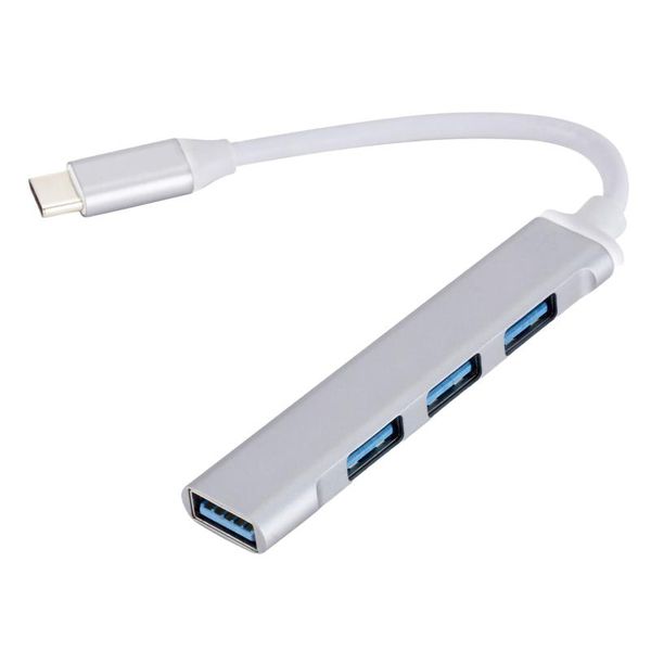 hubs type-c to usb hub aluminum alloy 4-port splitter adapter plug and play for computer laptop
hubs type-c to usb hub aluminum alloy 4-port splitter adapter plug and play for computer laptop