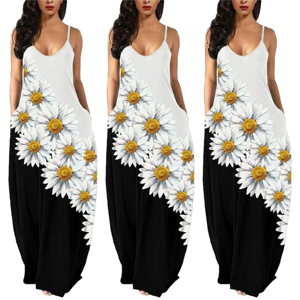 casual dresses 2021 women's fashion summer dress sleeveless with pocket plus size beach party women, Black;gray
casual dresses 2021 women's fashion summer dress sleeveless with pocket plus size beach party women, Black;gray