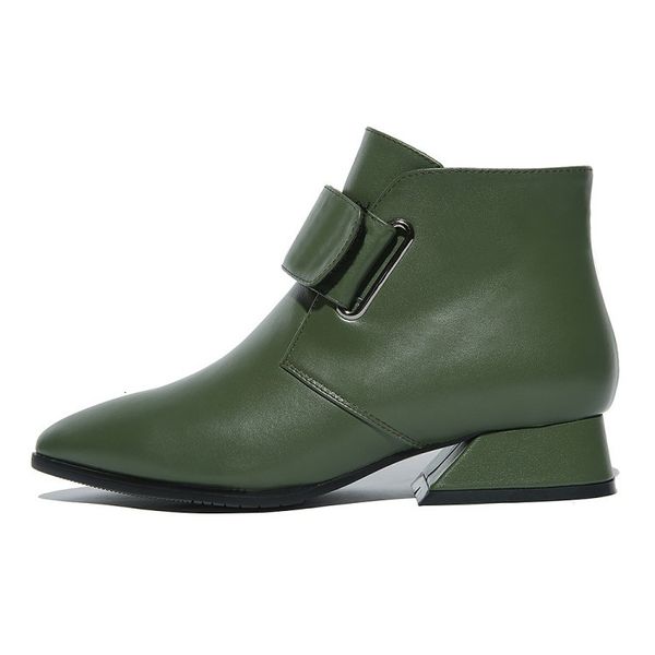 boots ol'women winter leather ankle boots with low-square heels pointed toe-to-toe beautiful black green party shoes size eua 4-10 d4dd
boots ol'women winter leather ankle boots with low-square heels pointed toe-to-toe beautiful black green party shoes size eua 4-10 d4dd