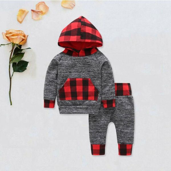 clothing sets baby & children's 0-24m toddler kids girl boy winter clothes hooded plaid pants 2pcs outfit, White
clothing sets baby & children's 0-24m toddler kids girl boy winter clothes hooded plaid pants 2pcs outfit, White