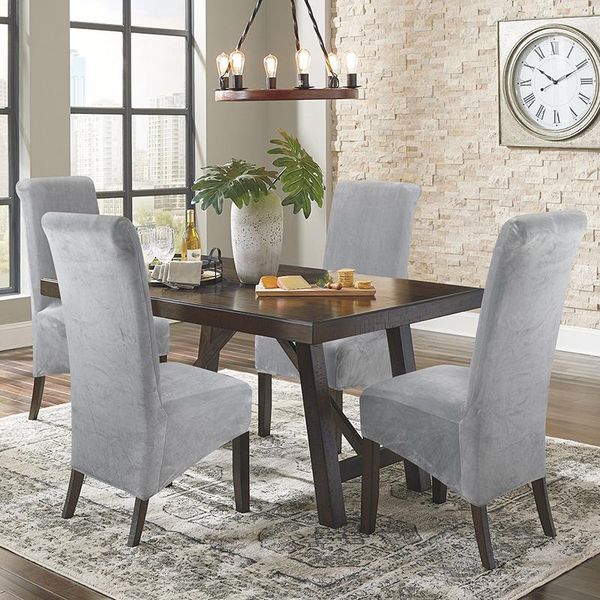 chair covers non-slip cover, detachable anti-dirty dining room high backrest living kitchen cover
chair covers non-slip cover, detachable anti-dirty dining room high backrest living kitchen cover