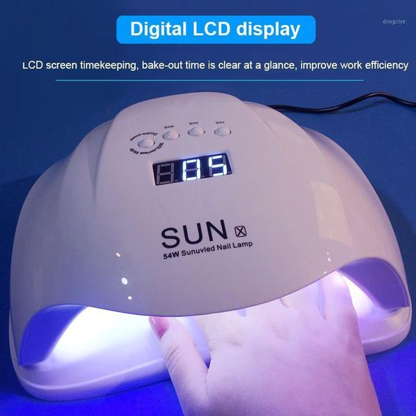 nail dryers 54w dryer uv lamp 36 led potherapy machine intelligent sensing polish baking lampnail manicure art1
nail dryers 54w dryer uv lamp 36 led potherapy machine intelligent sensing polish baking lampnail manicure art1