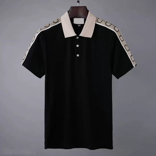 2022ss designer stripe polo shirt t shirts snake polos bee floral embroidery mens high street fashion horse polot-shirt, White;black
2022ss designer stripe polo shirt t shirts snake polos bee floral embroidery mens high street fashion horse polot-shirt, White;black