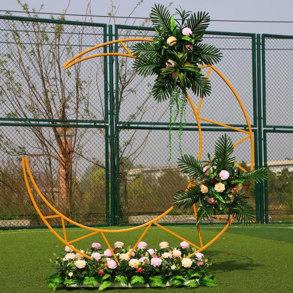 party decoration wedding arch background shelf wrought iron moon ornaments mori series scene props supplies
party decoration wedding arch background shelf wrought iron moon ornaments mori series scene props supplies