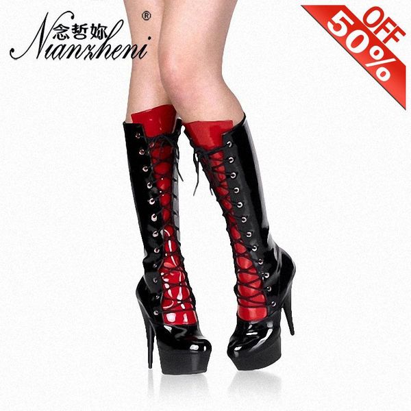 boots mixed colors zipper thigh high 15cm heeled shoes nightclub stripper 6 inches womens exotic dancer gothic novelty, Black
boots mixed colors zipper thigh high 15cm heeled shoes nightclub stripper 6 inches womens exotic dancer gothic novelty, Black