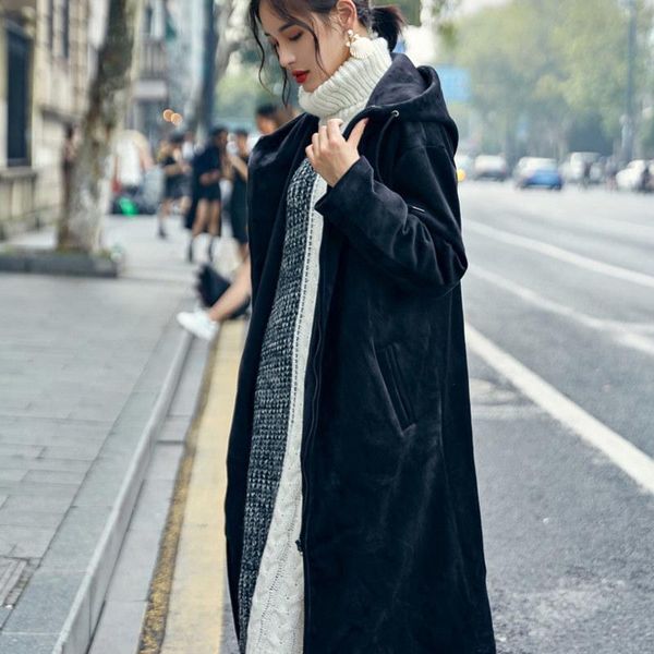 women's trench coats asymsay loose big size coat women autumn winter style drawstring hooded overcoat female velvet windbreaker ac5903, Tan;black
women's trench coats asymsay loose big size coat women autumn winter style drawstring hooded overcoat female velvet windbreaker ac5903, Tan;black