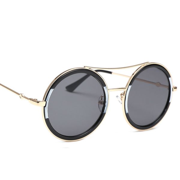 2021 new round color matching sunglasses men and women tide small honey bee ink mirror large frame flat glossy 9108, White;black
2021 new round color matching sunglasses men and women tide small honey bee ink mirror large frame flat glossy 9108, White;black