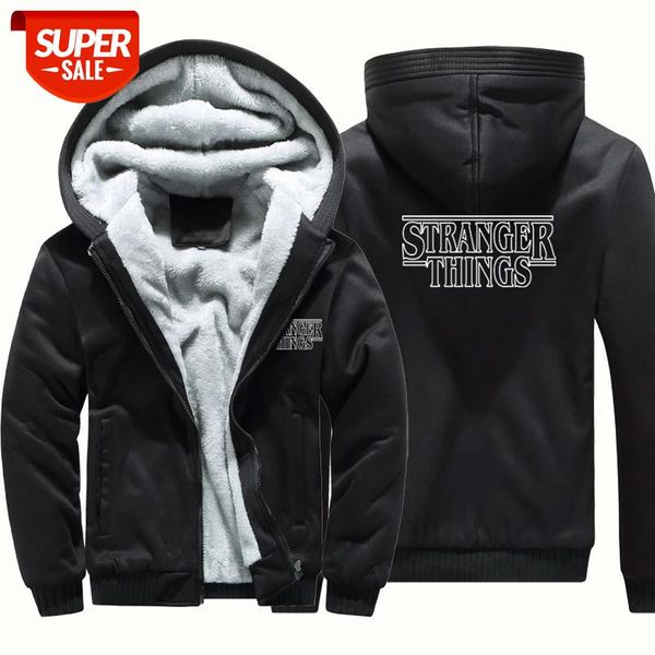 2019 men's new stranger things hoodie sweatshirt autumn plus velvet hip hop winter brand streetwear coat jackets #k24j, Black
2019 men's new stranger things hoodie sweatshirt autumn plus velvet hip hop winter brand streetwear coat jackets #k24j, Black