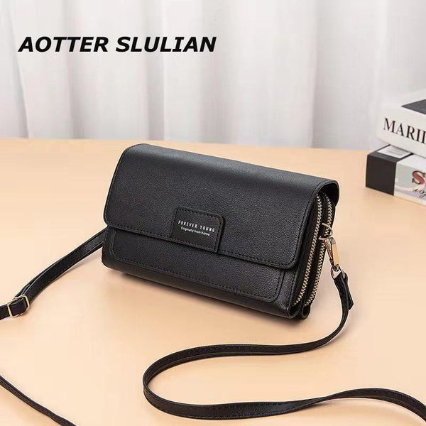 shoulder bags ladies black clutch bag women mobile phone purse england style leather sewing thread female daily travel tide
shoulder bags ladies black clutch bag women mobile phone purse england style leather sewing thread female daily travel tide