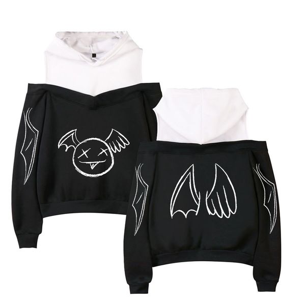women hoodie 2021 dream sweatshirt off-shoulder teens girls fashion casual print pullover clothes, Black
women hoodie 2021 dream sweatshirt off-shoulder teens girls fashion casual print pullover clothes, Black