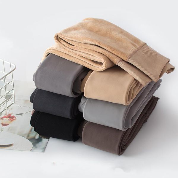 women's leggings high waist warm mujer elastic thicken solid velvet female casual winter skinny for women q4708, Black
women's leggings high waist warm mujer elastic thicken solid velvet female casual winter skinny for women q4708, Black
