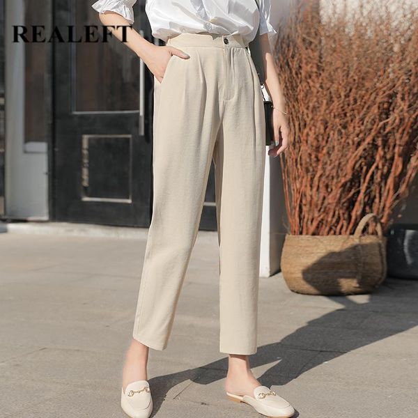 women's pants & capris realeft summer 2021 casual harem cotton and linen high waist elegant office lady ankle-length loose, Black;white
women's pants & capris realeft summer 2021 casual harem cotton and linen high waist elegant office lady ankle-length loose, Black;white