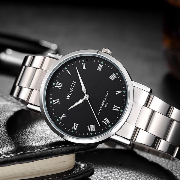 fashion watches white dial wristwatches leather strap quartz watch valentine gift, Slivery;brown
fashion watches white dial wristwatches leather strap quartz watch valentine gift, Slivery;brown