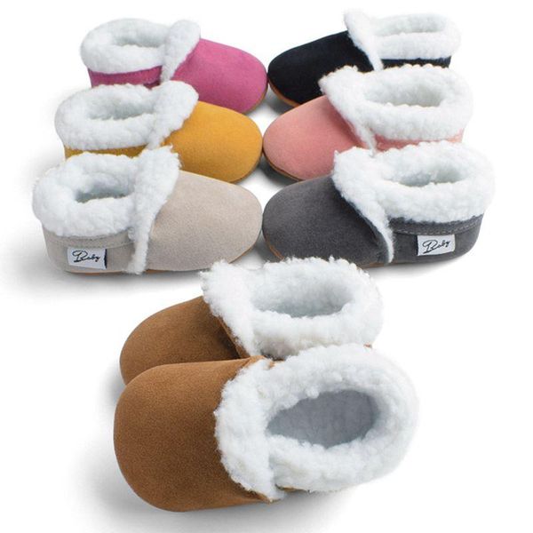 first walkers born baby fleece bootie winter warm infant toddler crib shoes classic floor boots
first walkers born baby fleece bootie winter warm infant toddler crib shoes classic floor boots