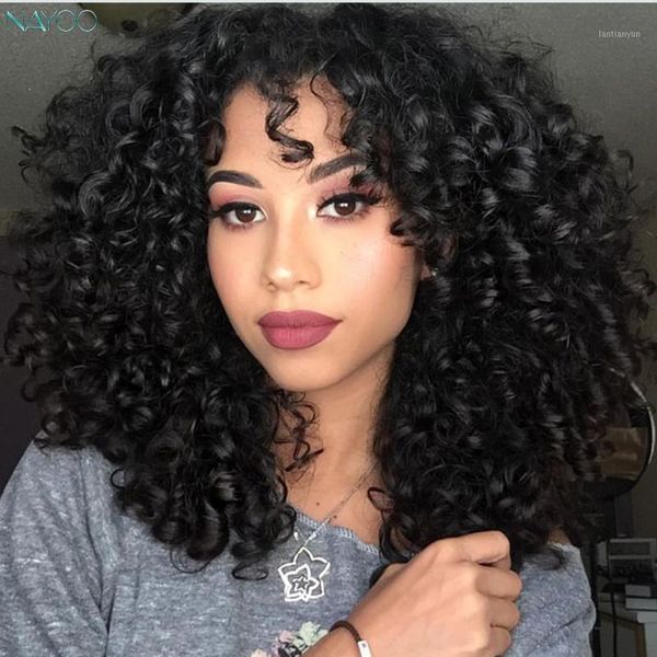 short afro kinky curly women's wig natural black synthetic wigs for women mixed brown heat resistant fiber1
short afro kinky curly women's wig natural black synthetic wigs for women mixed brown heat resistant fiber1