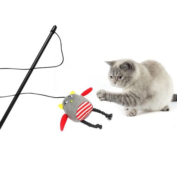 cat toys scratch-resistant 100cm/39.37" tease wand toy, black short rod built-in squeaky tube, cartoon plush replacement head
cat toys scratch-resistant 100cm/39.37" tease wand toy, black short rod built-in squeaky tube, cartoon plush replacement head