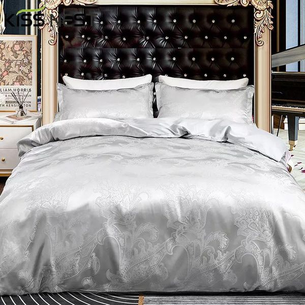 bedding sets european jacquard a/b set,duvet cover 200x200 220x240,1/2pillowcase and(quilt no filling),king size