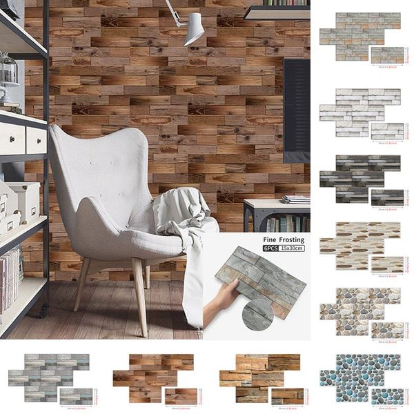 wall stickers 6pcs/set tv self-adhesive brick pattern waterproof wallpaper sticker vintage living room bedroom fashion retro
wall stickers 6pcs/set tv self-adhesive brick pattern waterproof wallpaper sticker vintage living room bedroom fashion retro
